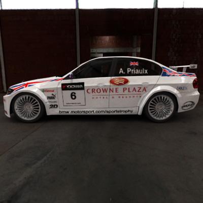 3D Model of 2009 WTCC - fia World Touring Championship Car - 3D Render 5